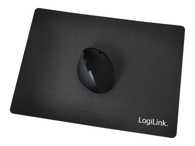 LogiLink ID0139 Ergonomische Maus Funk Optisch Schwarz 6 Tasten 1600 dpi Ergonomisch