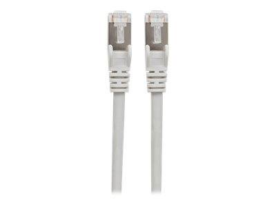 Intellinet 317092 RJ45 Netzwerkkabel, Patchkabel CAT 6a S/FTP 0.50 m Grau Einzelschirm, Gesamtschirm, Halogenfrei 1 St.