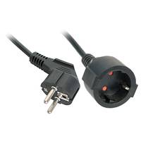 LINDY 30245 Strom Verlängerungskabel Schwarz 5m H05VV-F 3G 1,5mm²