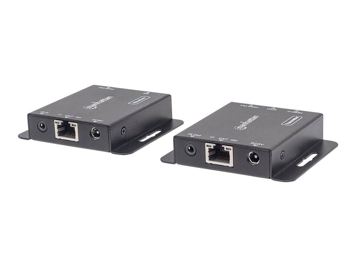 Manhattan 207461 HDMI®, Gigabit-LAN (1 Gbit/s) Extender (Verlängerung) über Netzwerkkabel RJ45 50m