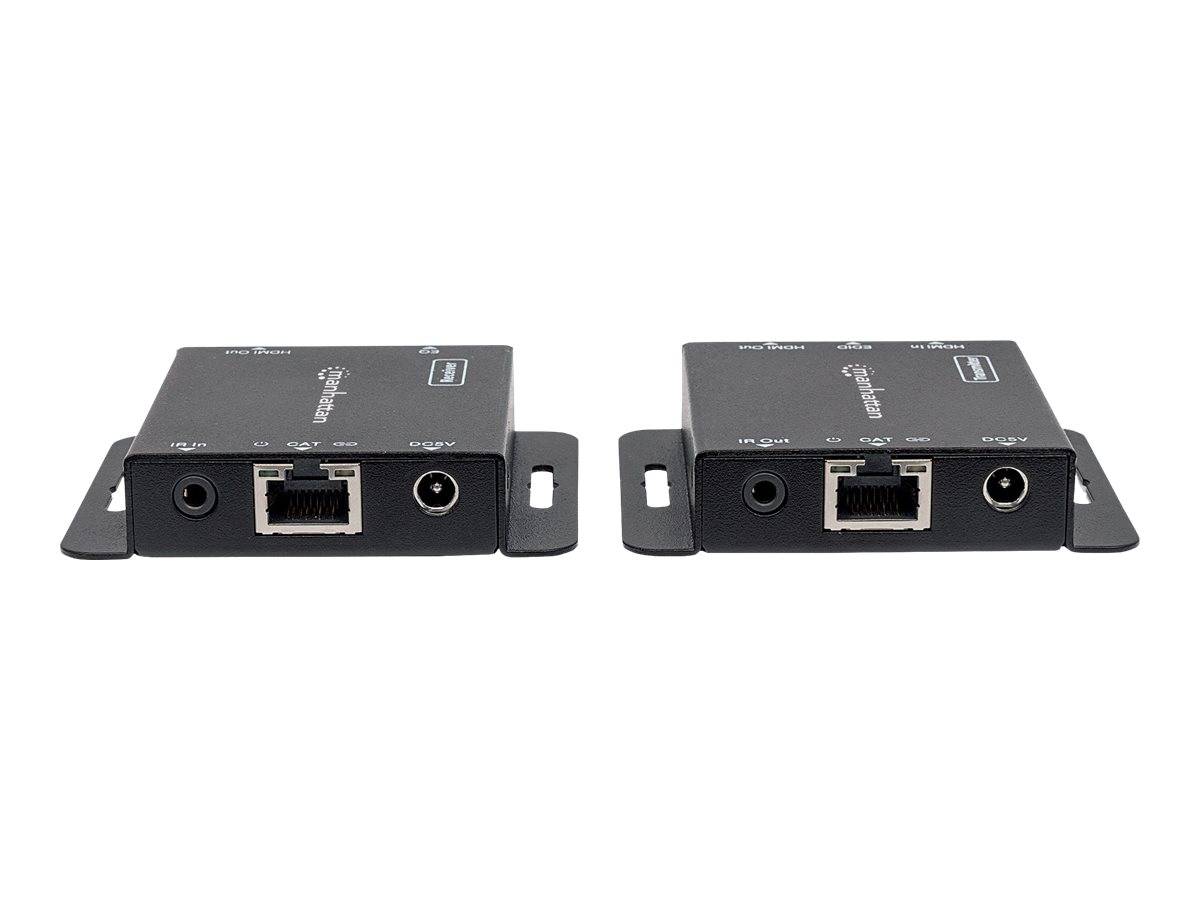 Manhattan 207461 HDMI®, Gigabit-LAN (1 Gbit/s) Extender (Verlängerung) über Netzwerkkabel RJ45 50m