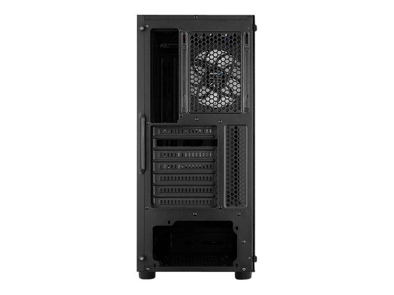 AeroCool Menace Saturn RGB - Tempered Glass Edition - Tower - ATX - Seitenteil mit Fenster (gehärtetes Glas)