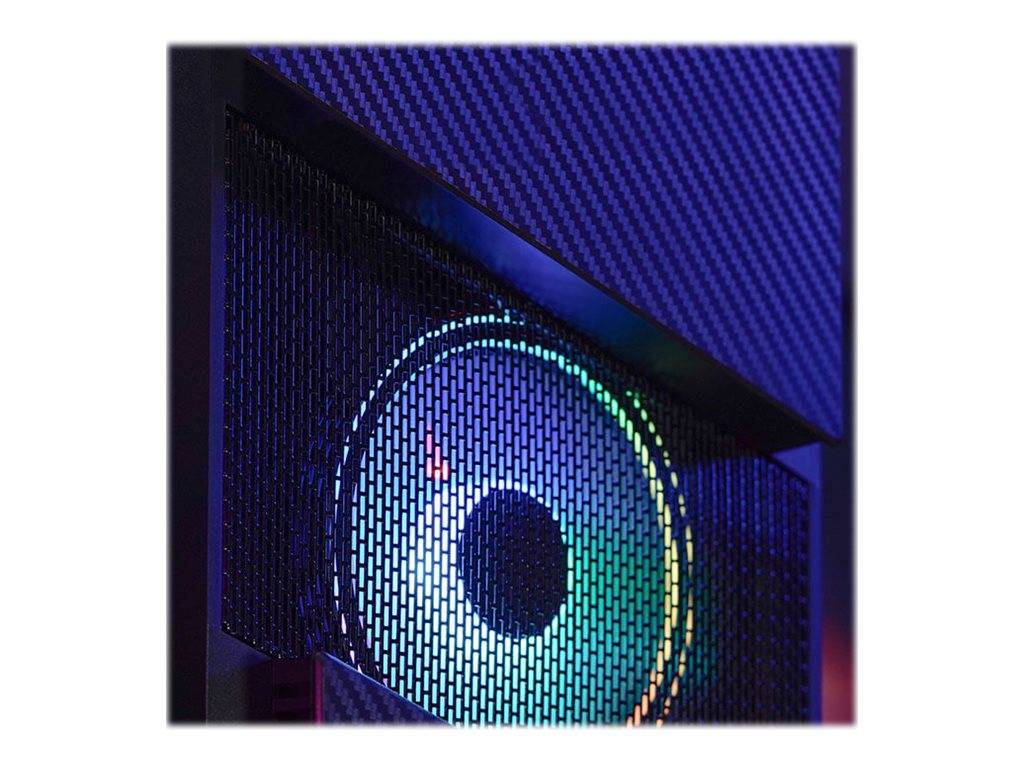 AeroCool Menace Saturn RGB - Tempered Glass Edition - Tower - ATX - Seitenteil mit Fenster (gehärtetes Glas)