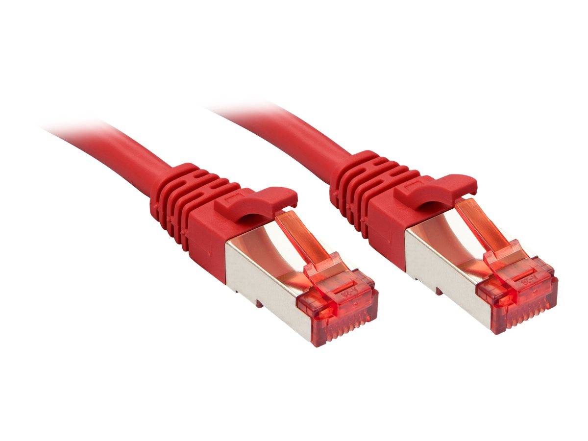 LINDY 47736 RJ45 Patchkabel CAT 6 S/FTP 5.00m Rot 1St.