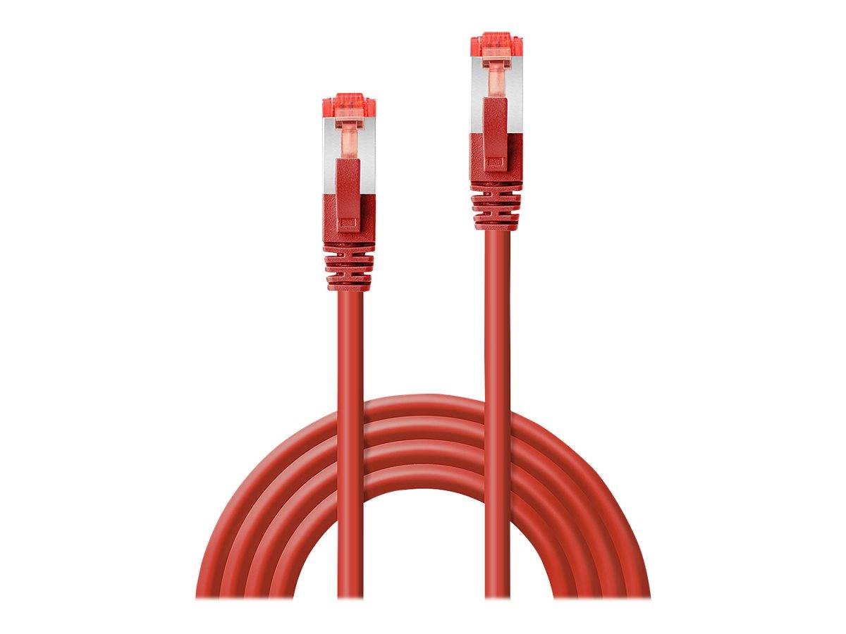 LINDY 47736 RJ45 Patchkabel CAT 6 S/FTP 5.00m Rot 1St.