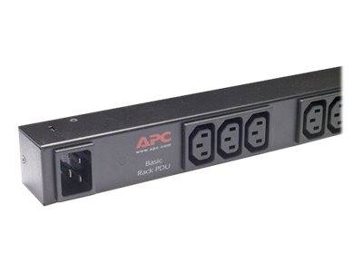 APC Rack PDU Basic ZeroU 16A 230V AP9572 Rack-Stromverteilung