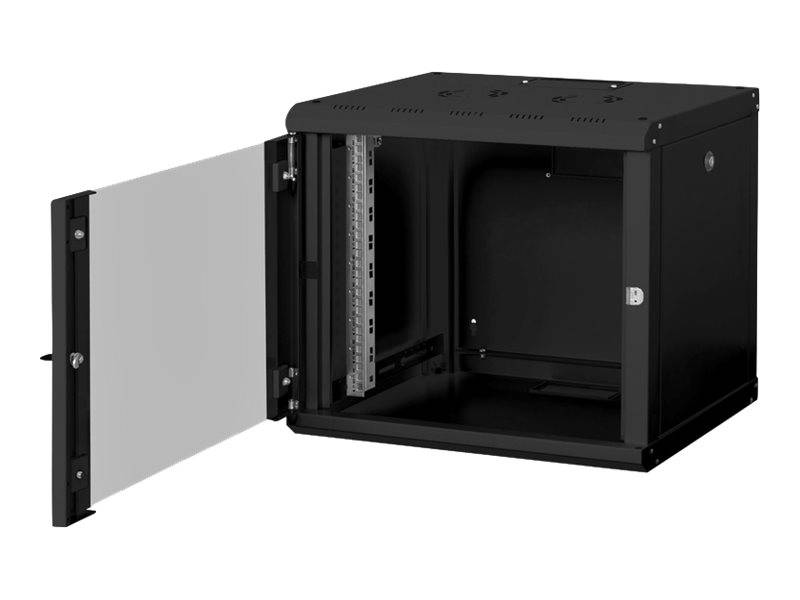 Digitus DN-19 09-U-SW 19 Zoll Wandgehäuse (B x H x T) 600 x 509 x 450 mm 9 HE Schwarz (RAL 9005)