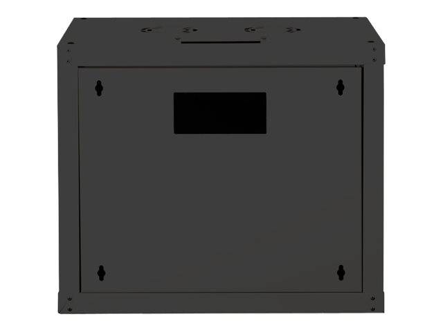 Digitus DN-19 09-U-SW 19 Zoll Wandgehäuse (B x H x T) 600 x 509 x 450 mm 9 HE Schwarz (RAL 9005)