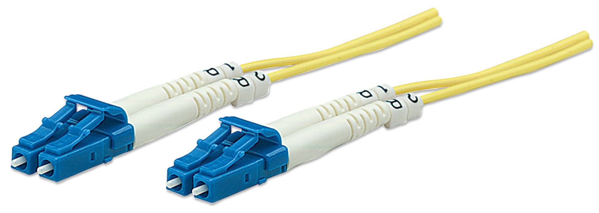 Intellinet 516792 Glasfaser LWL Anschlusskabel [1x LC-Stecker - 1x LC-Stecker] 9/125 µ Singlemode OS2 5.00 m