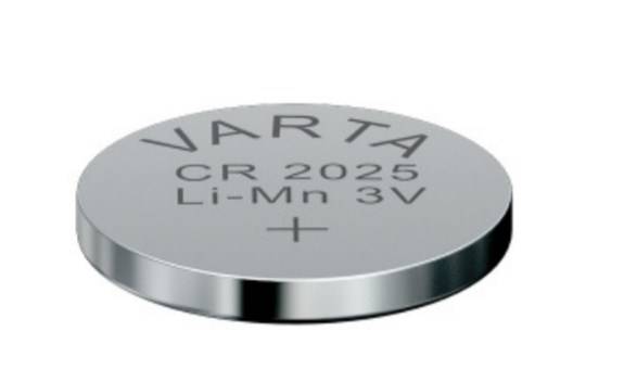 Varta Knopfzelle CR 2025 3 V 1 St. 165 mAh Lithium LITHIUM Coin CR2025 Bli 1