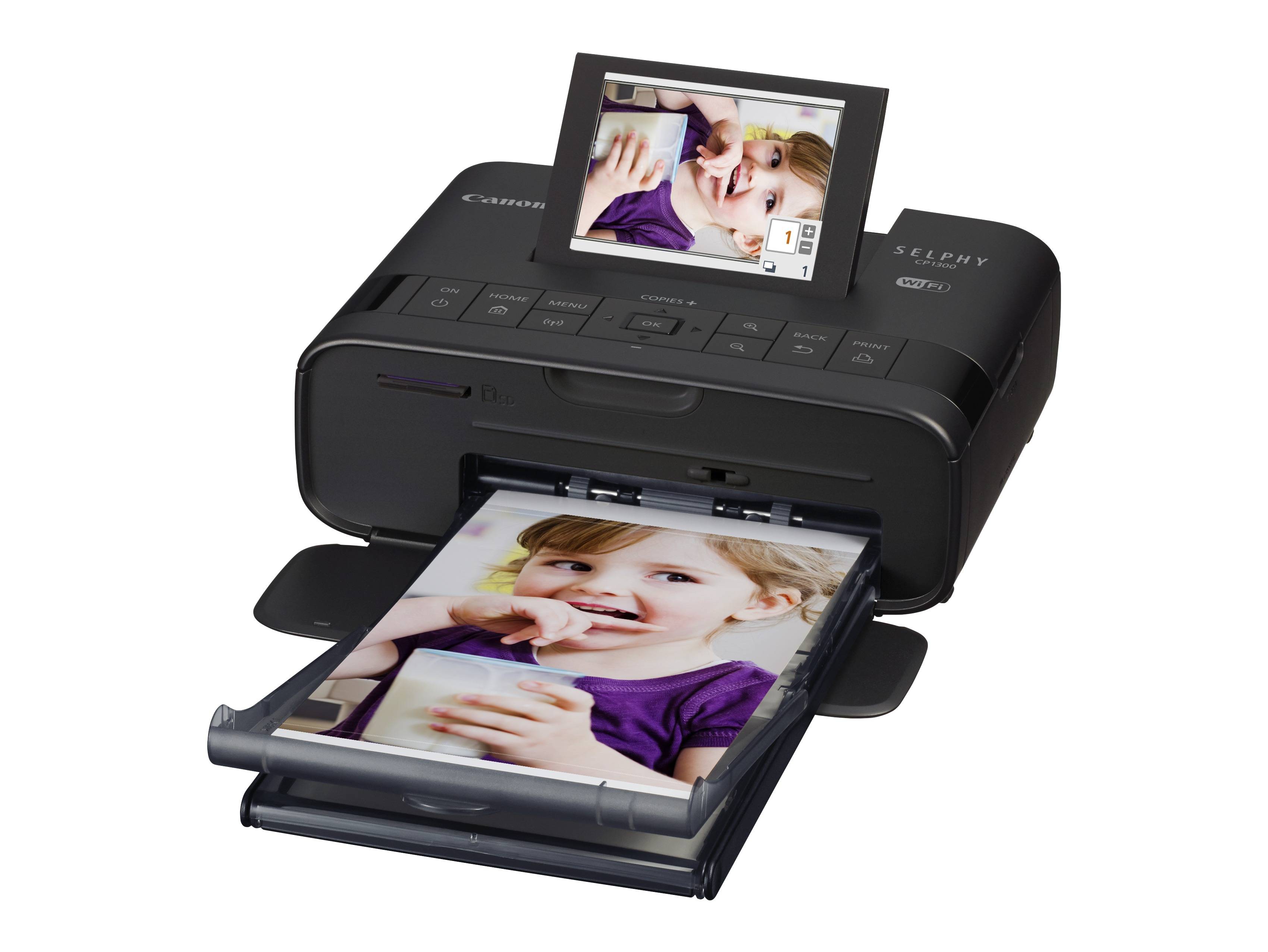 Canon SELPHY CP1300 Fotodrucker Druck-Auflösung: 300 x 300 dpi Papierformat (max.): 148 x 100 mm