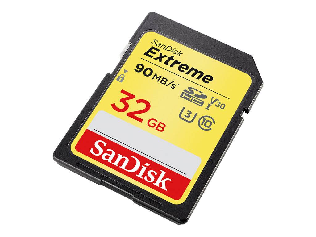 SanDisk Extreme® SDHC-Karte 32 GB Class 10, UHS-I, UHS-Class 3