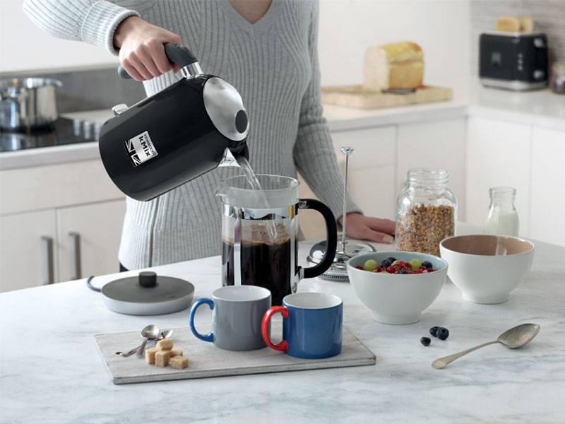 Wasserkocher Kenwood KMix Schwarz 2200 W 1 L Metall