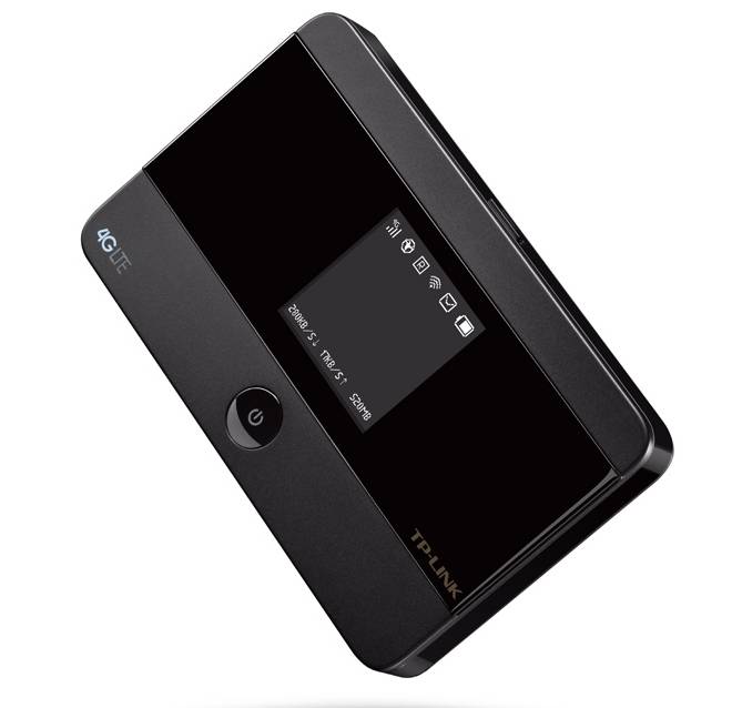 TP-LINK Mobiler Hotspot 4G/LTE-WLAN-Router, 150Mbit/s WiFi Hotspot, Schwarz