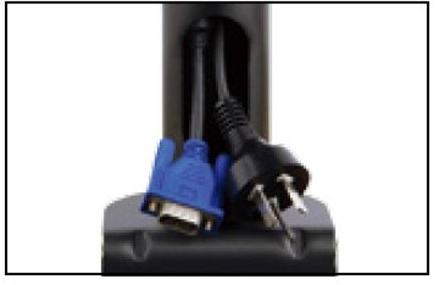 techly - Befestigungskit (Spannbefestigung für Tisch, Mantelrohr, Schwenkarm) für 3 LCD-Anzeigen - Schwarz - Bildschirmg