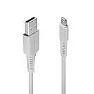 LINDY USB-Kabel USB 2.0 USB-A Stecker, Apple Lightning Stecker 2.00 m Weiß 31327