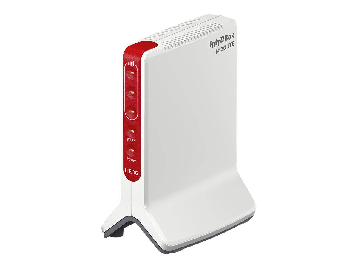 AVM FRITZ!Box 6820 LTE WLAN Router mit Modem Integriertes Modem: LTE, UMTS 2.4 GHz 450 MBit/s