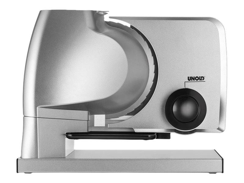 Unold Metall Plus Allesschneider 78826 Silber, Schwarz