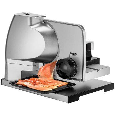 Unold Metall Plus Allesschneider 78826 Silber, Schwarz