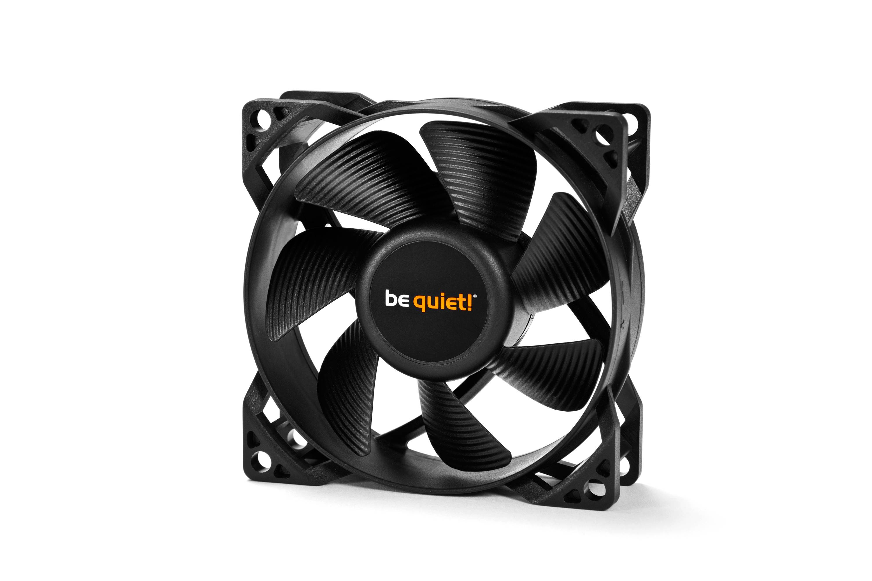 BeQuiet Pure Wings 2 92mm PC-Gehäuse-Lüfter Schwarz (B x H x T) 92 x 92 x 25 mm