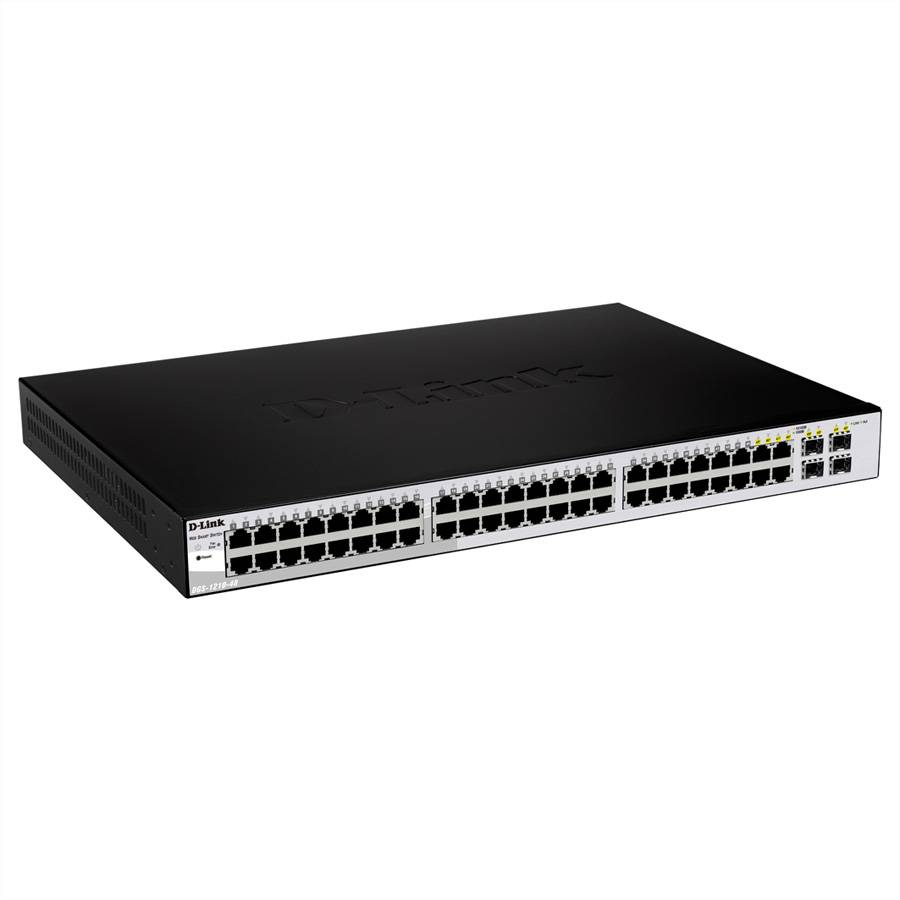 D-Link Web Smart DGS-1210-48 - Switch - managed