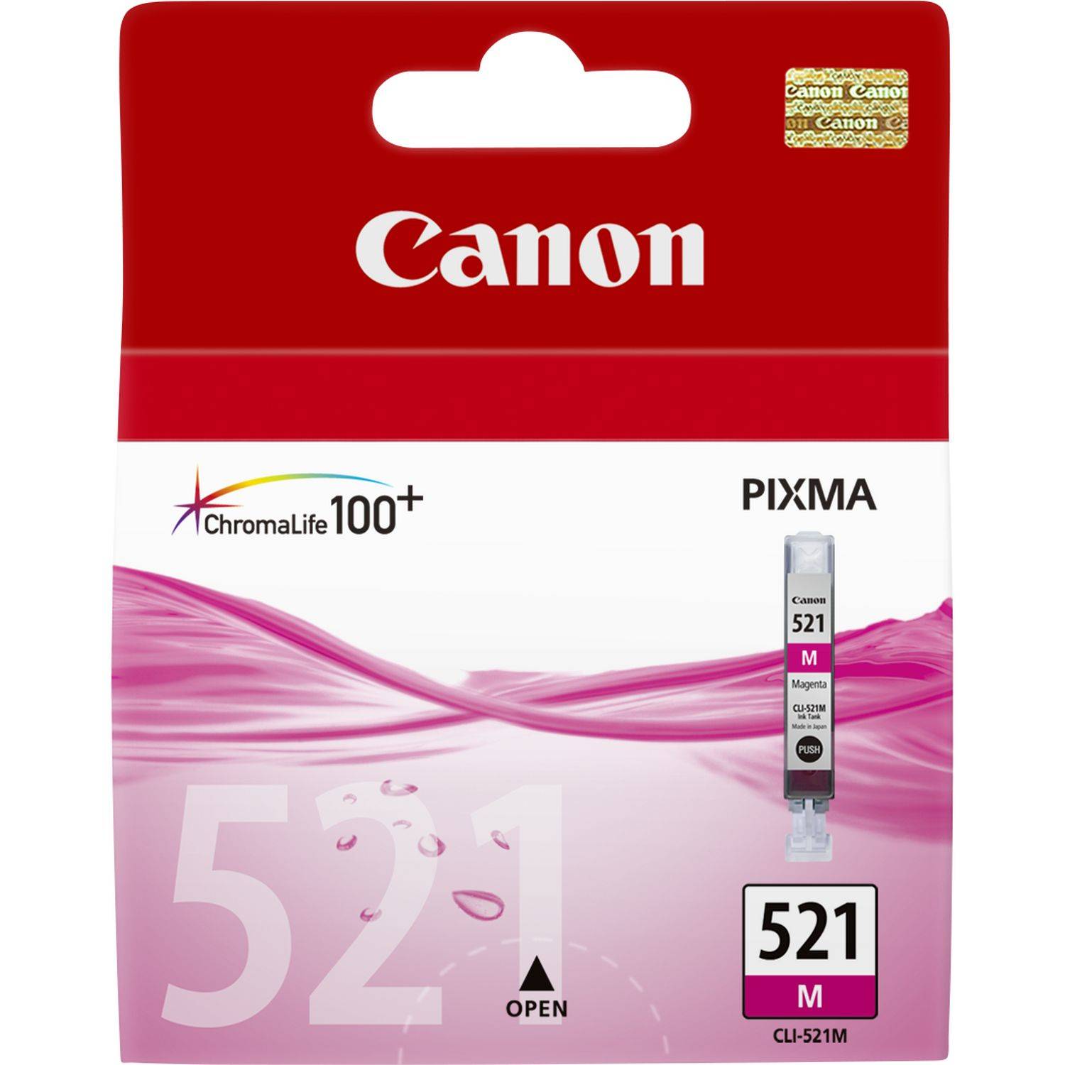 Canon CLI-521M - 9 ml - Magenta - Original - Tintenbehälter - für PIXMA iP3600 -