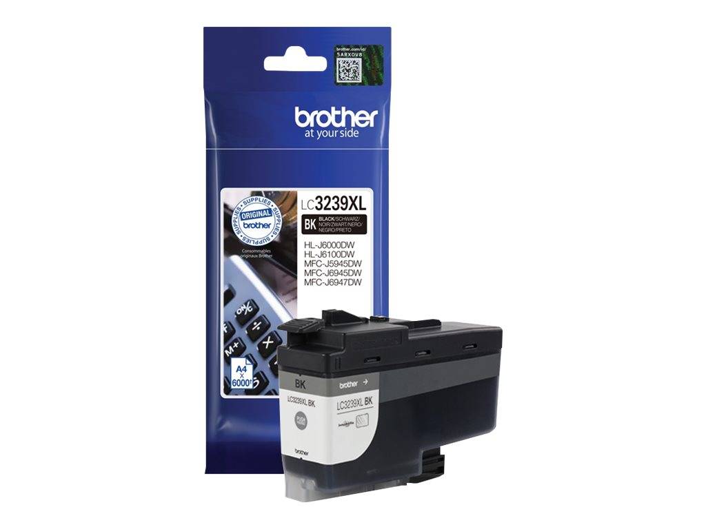 Brother Druckerpatrone LC-3239XLBK Original Schwarz LC3239XLBK