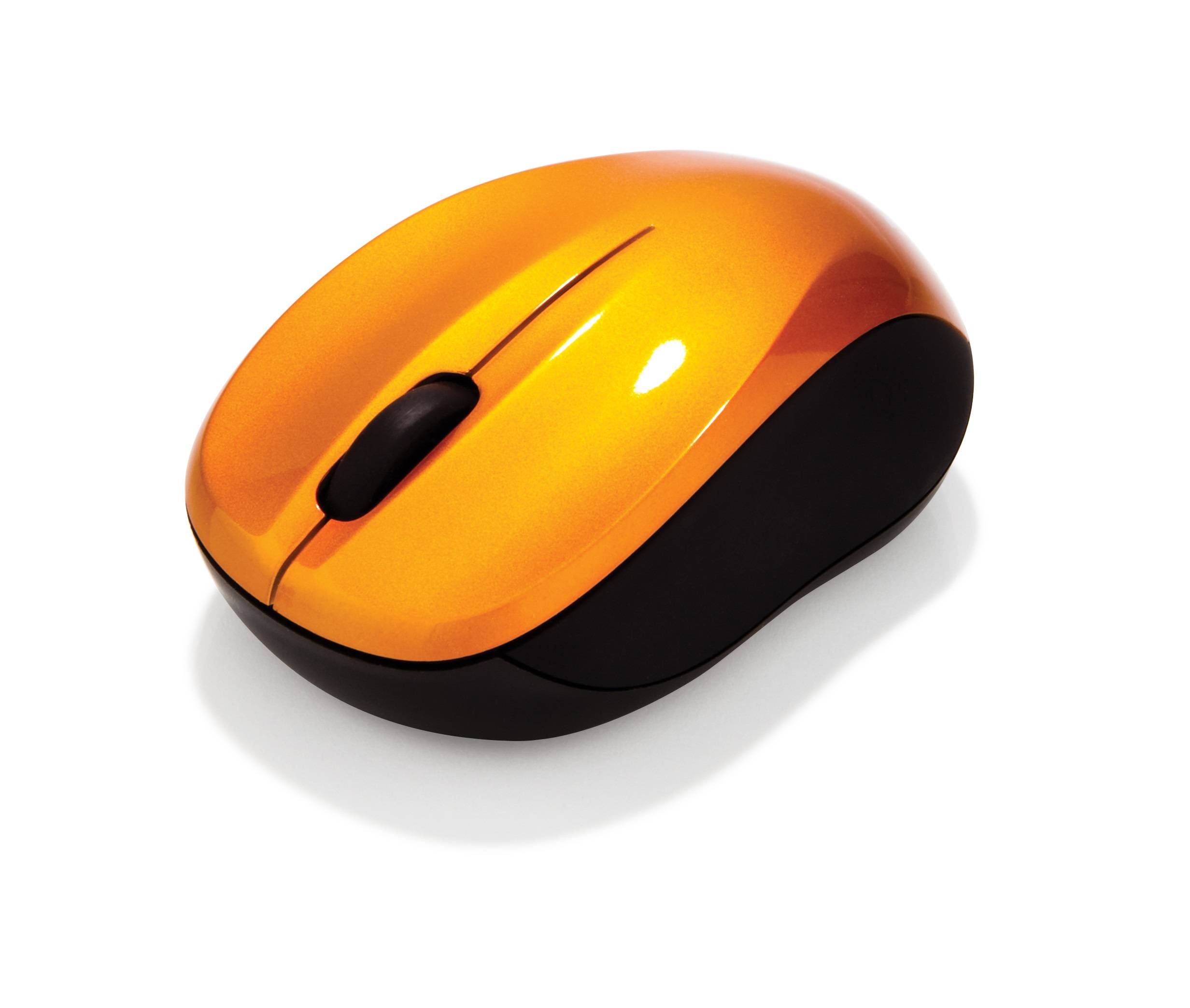 Verbatim Go Nano Maus Funk Optisch Orange 3 Tasten 1600 dpi