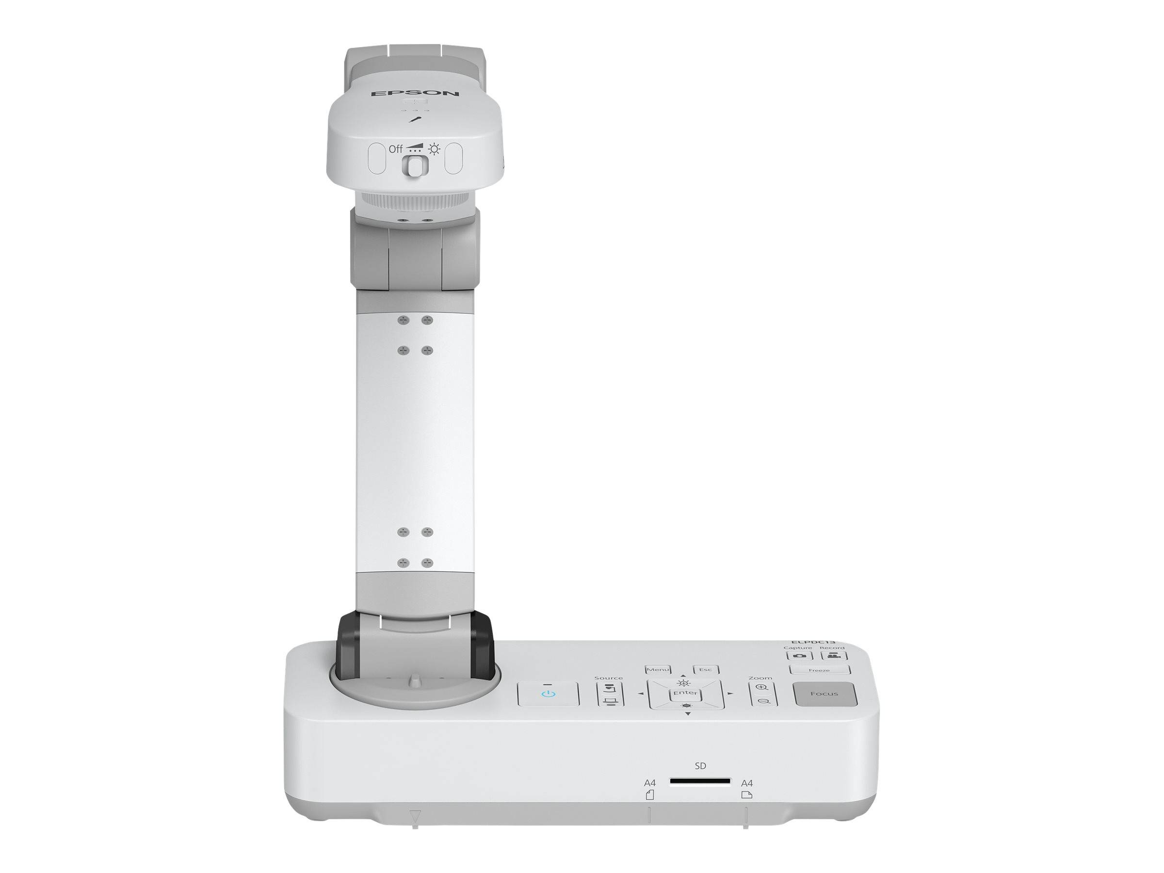 Epson ELPDC13 Dokumentenkamera 2.1 Megapixel A3 1920 x 1080 Pixel VGA, HDMI®, USB LED-Beleuchtung, Autofokus, Digitale Bildrotation, Helligkeitssteu