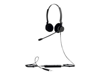 Jabra BIZ 2300 USB UC Duo - Headset - On-Ear