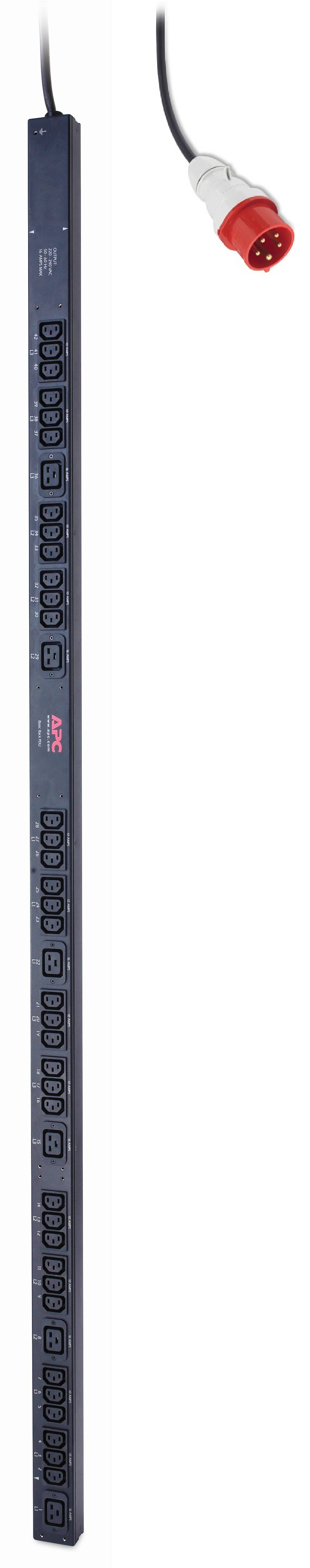 APC Rack PDU Basic ZeroU 11 kW 230V AP7557 Rack-Stromverteilung
