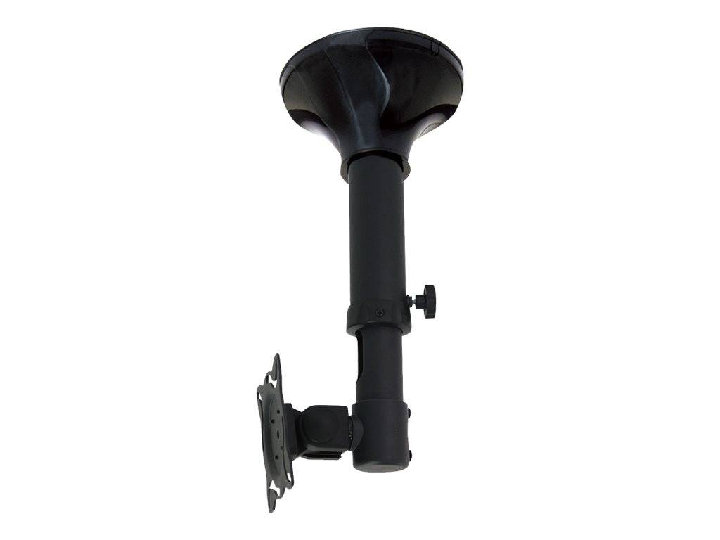 Neomounts FPMA-C025BLACK 1fach Monitor-Deckenhalterung 25,4 cm (10") - 76,2 cm (30") Schwarz Neigbar, Deckenhalter, Rotierbar