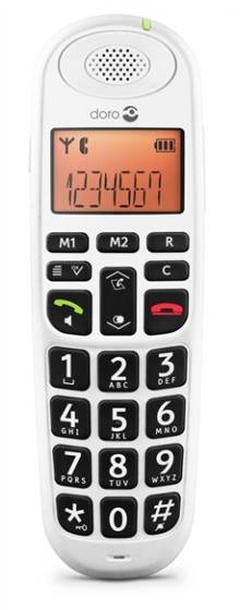 DORO PhoneEasy 100w - Schnurlostelefon mit Rufnummernanzeige