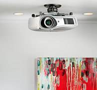 Ergotron Neo-Flex Beamer-Deckenhalterung Neigbar, Drehbar Boden-/Deckenabstand (max.): 91 cm Schwarz