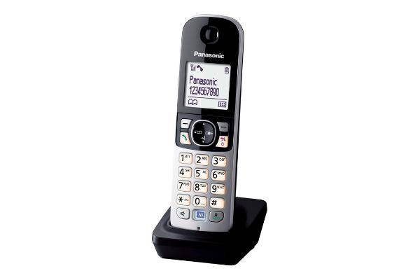 Panasonic KX-TGA681EXB DECT Mobilteil Schwarz, Silber