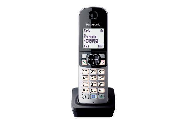 Panasonic KX-TGA681EXB DECT Mobilteil Schwarz, Silber