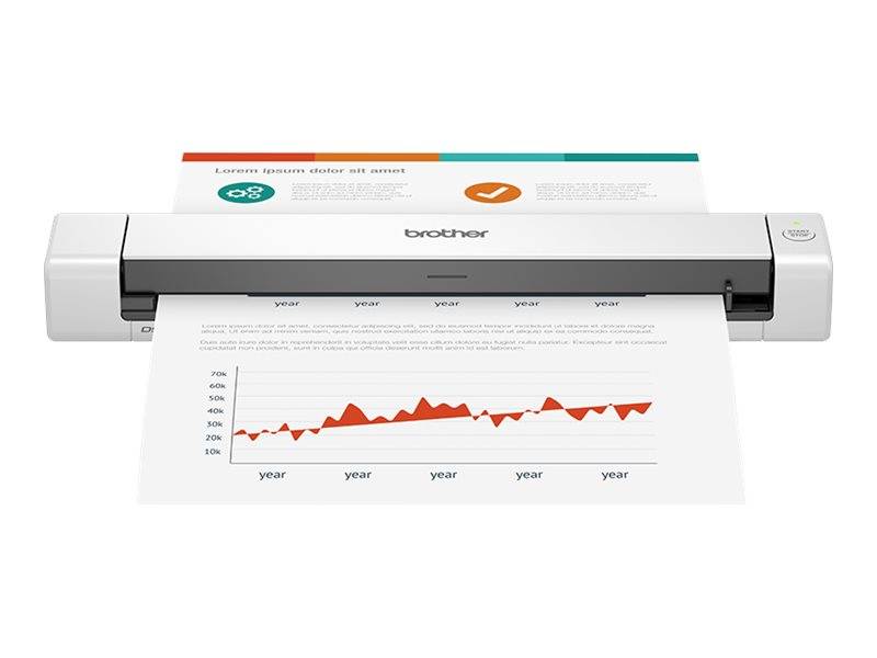 Brother DS-640 Mobile Dokumentenscanner A4 1200 x 1200 15 Seiten/min USB 3.2 Gen 1 (USB 3.0)