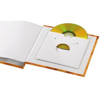 Hama 00106256 106256 Fotoalbum (B x H) 22 cm x 22 cm Orange 100 Seiten