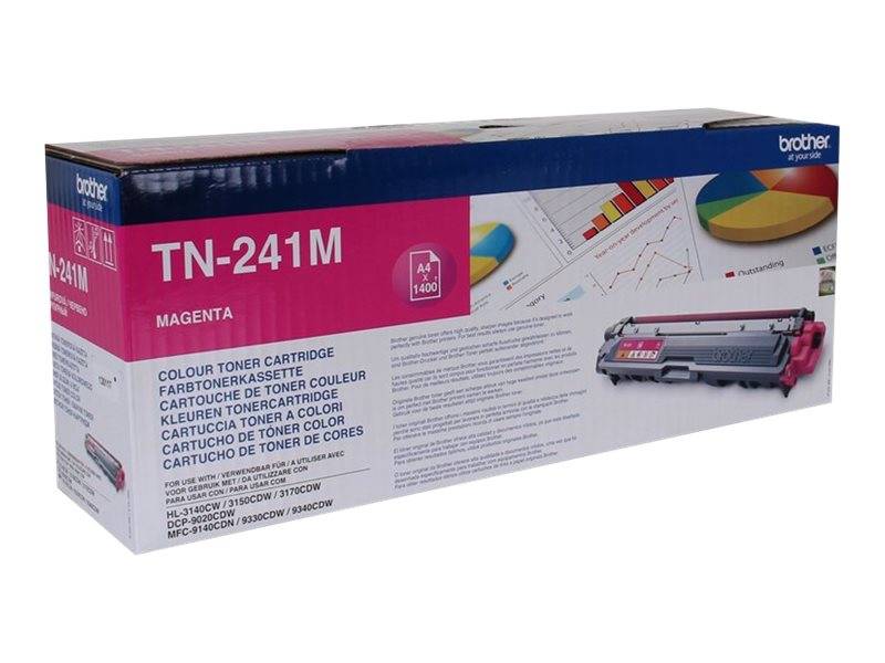 Brother Toner TN-241M Original Magenta 1400 Seiten TN241M