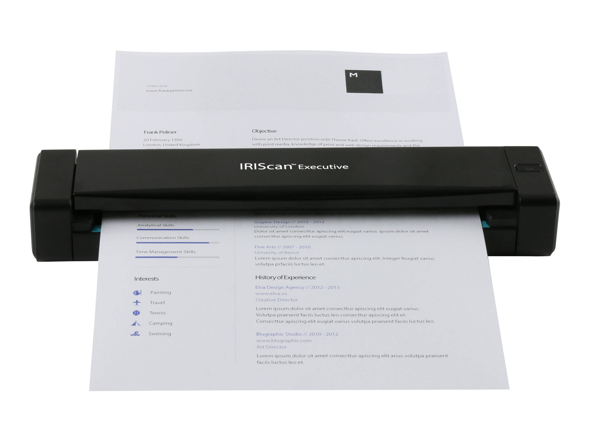 IRIS by Canon IRIS IRISCan Executive 4 DUPLEX Duplex-Dokumentenscanner A4 300 x 600 dpi USB