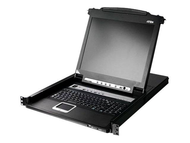 ATEN CL5708N 48cm-LCD KVM Switch, USB-PS/2,VGA, 8Ports