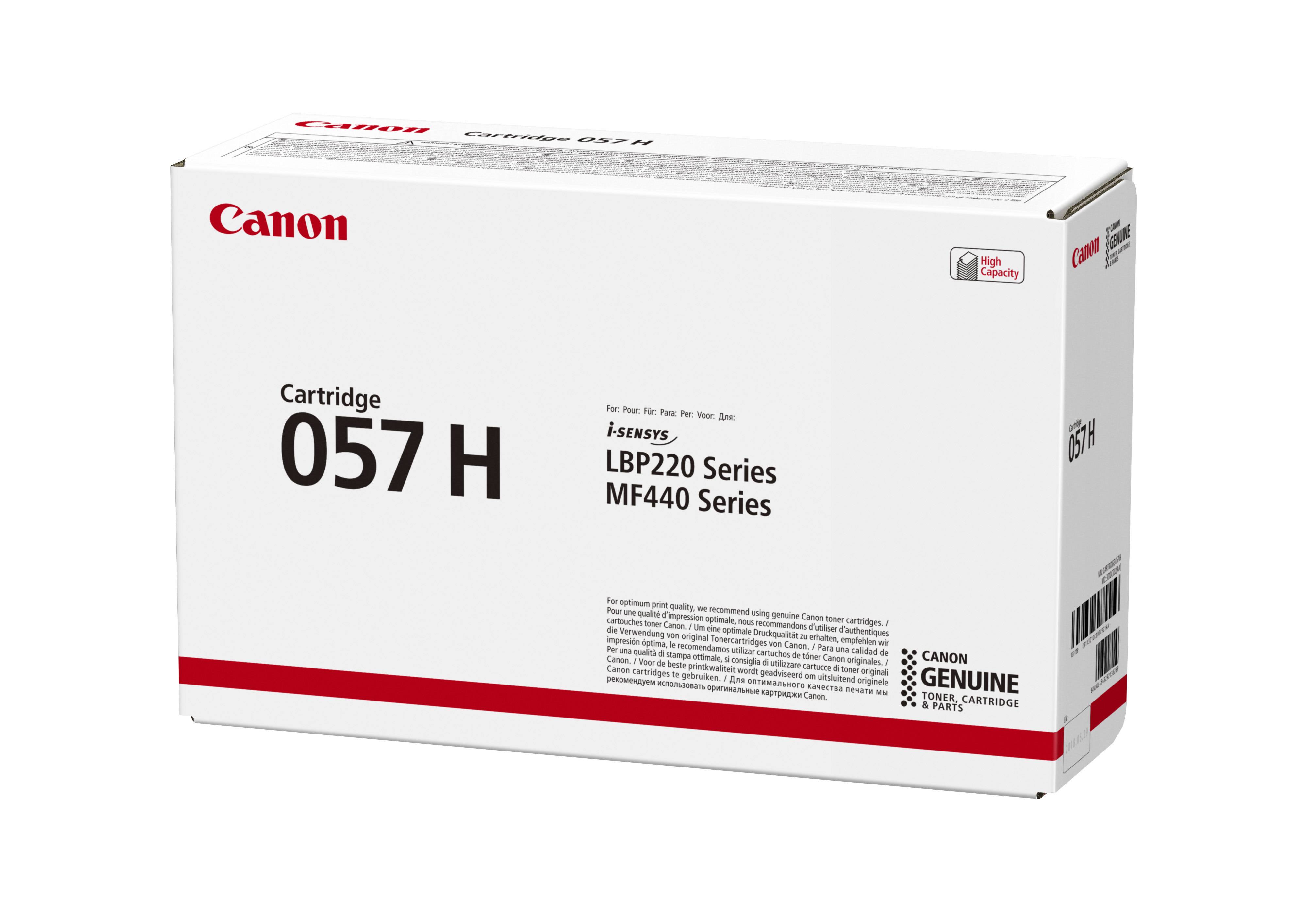 Canon Toner 057H Original Schwarz 10000 Seiten 3010C002