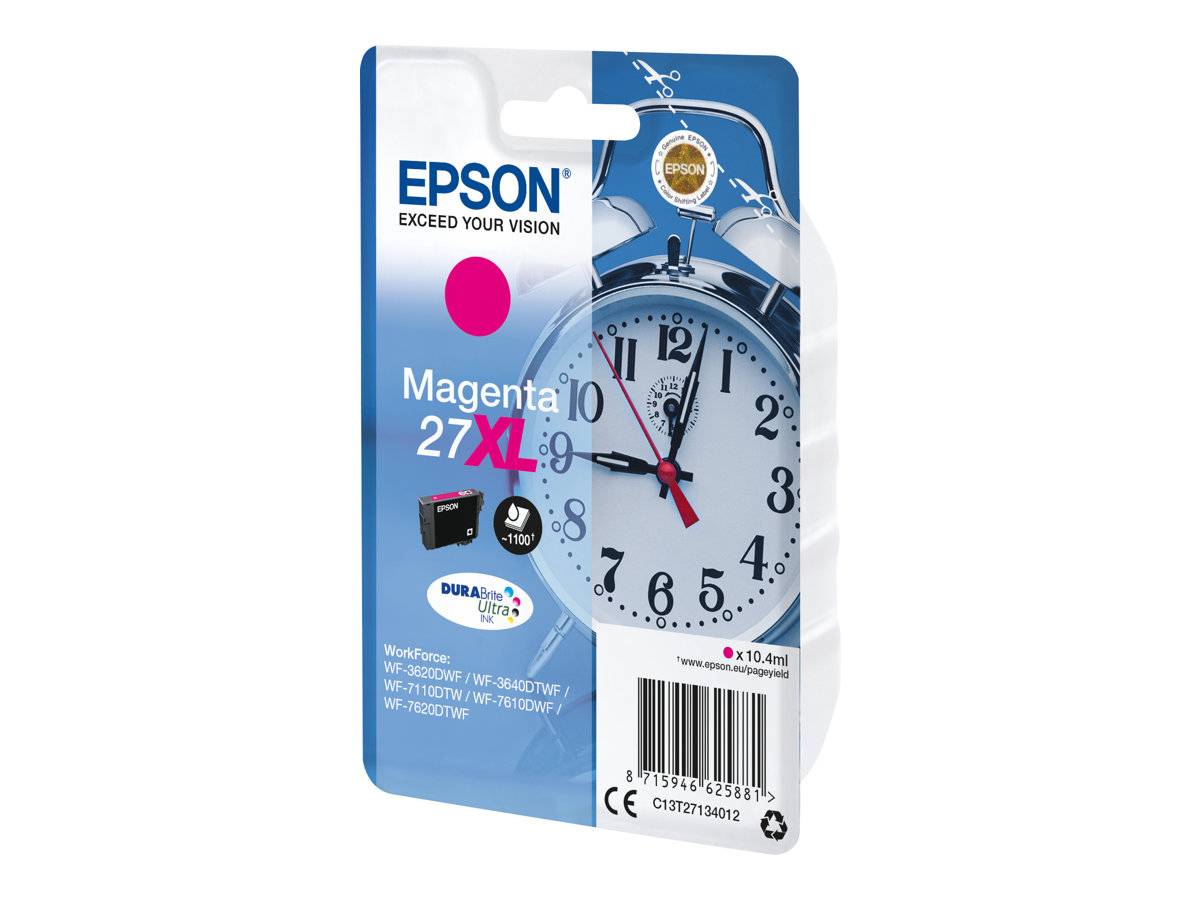 Epson Druckerpatrone T2713, 27XL Original Magenta C13T27134012