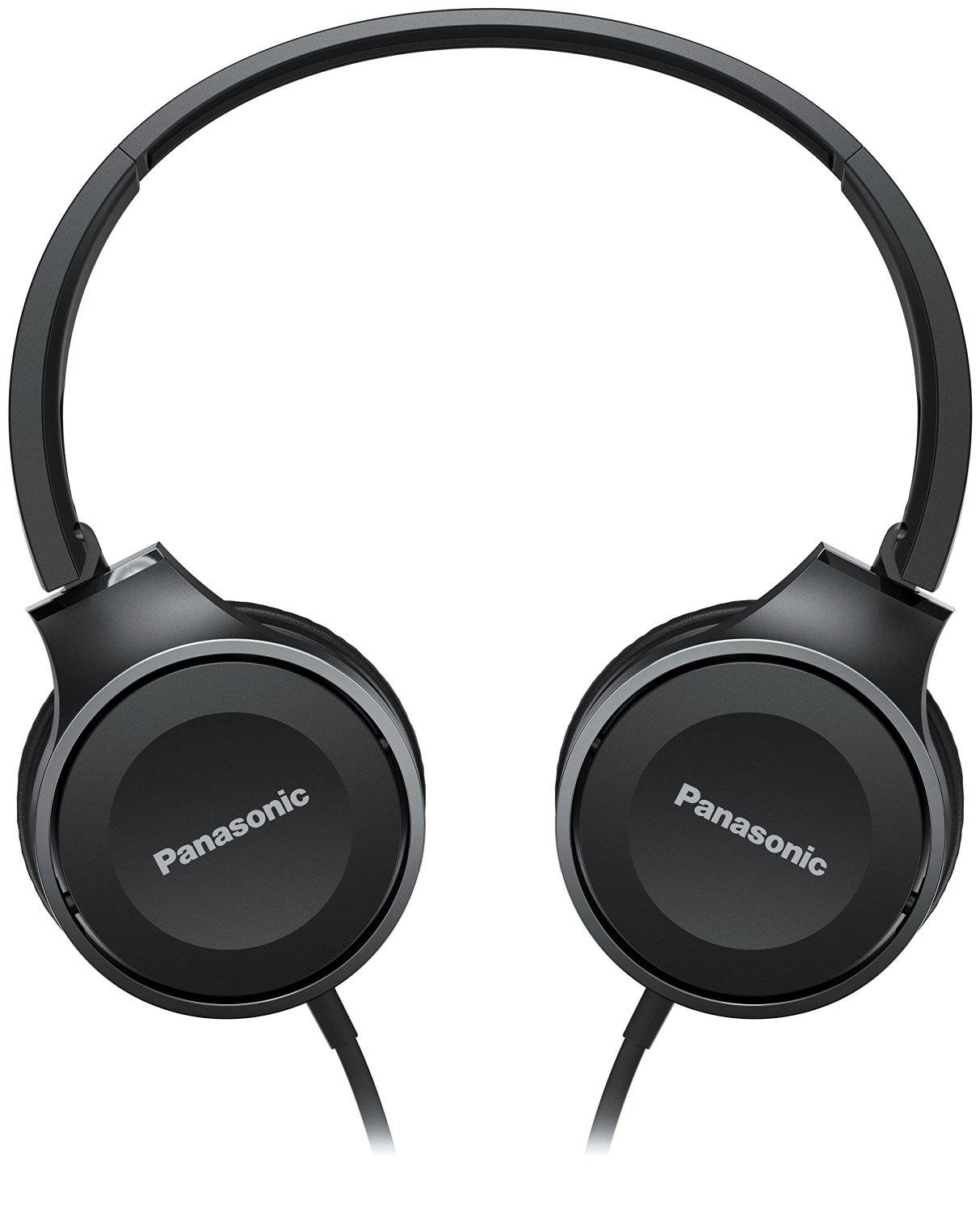 Panasonic RP-HF100ME On Ear Kopfhörer kabelgebunden Schwarz Faltbar, Headset