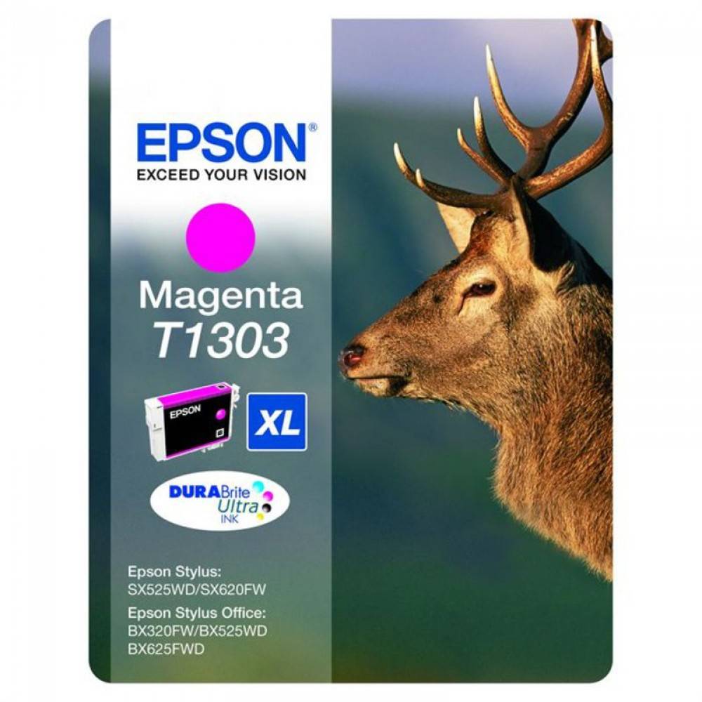 Epson T1303 - 10.1 ml - Größe XL - Magenta - OriginalTintenpatrone - für Stylus