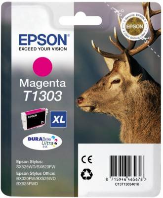 Epson T1303 - 10.1 ml - Größe XL - Magenta - OriginalTintenpatrone - für Stylus