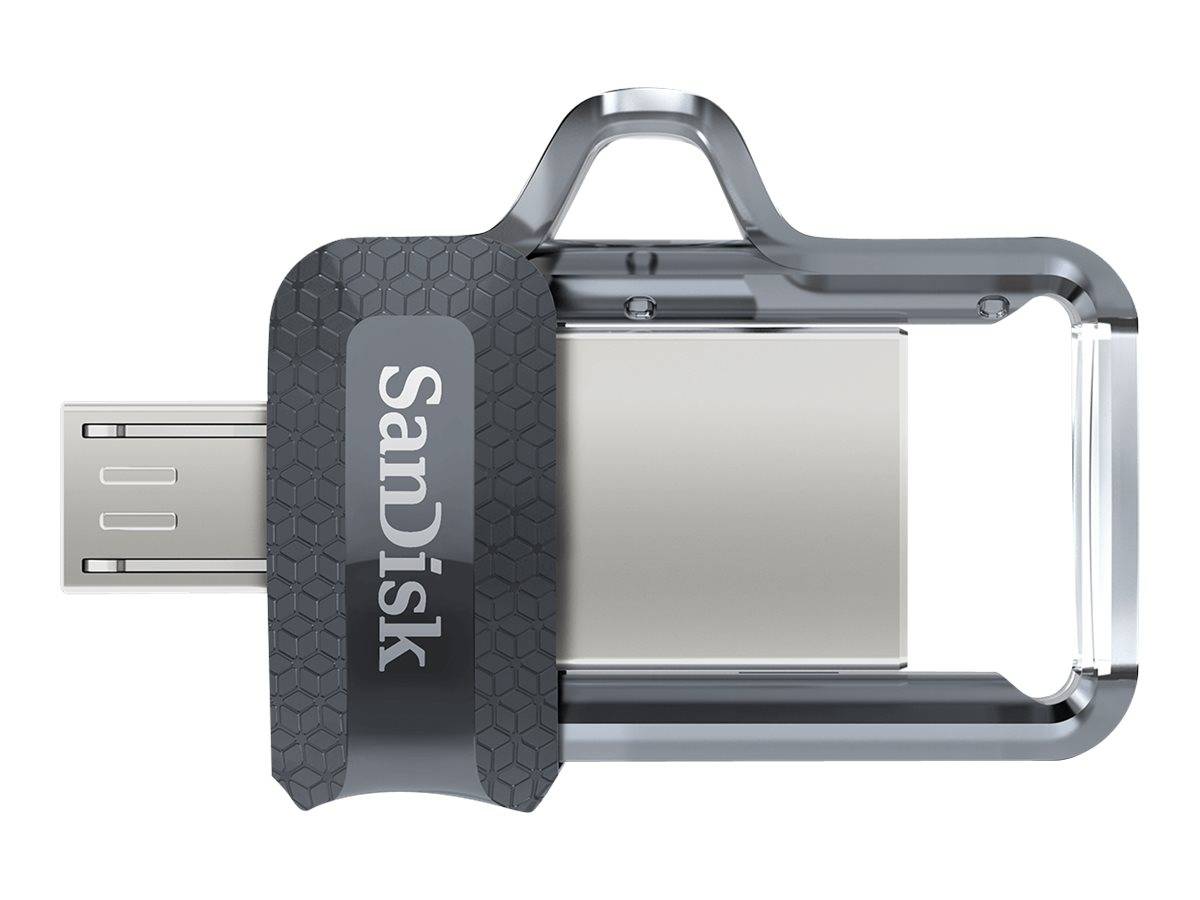SanDisk Ultra® Dual Drive m3.0 USB-Zusatzspeicher Smartphone/Tablet 256 GB Micro USB (OTG), USB 3.2 Gen 1 (USB 3.0)