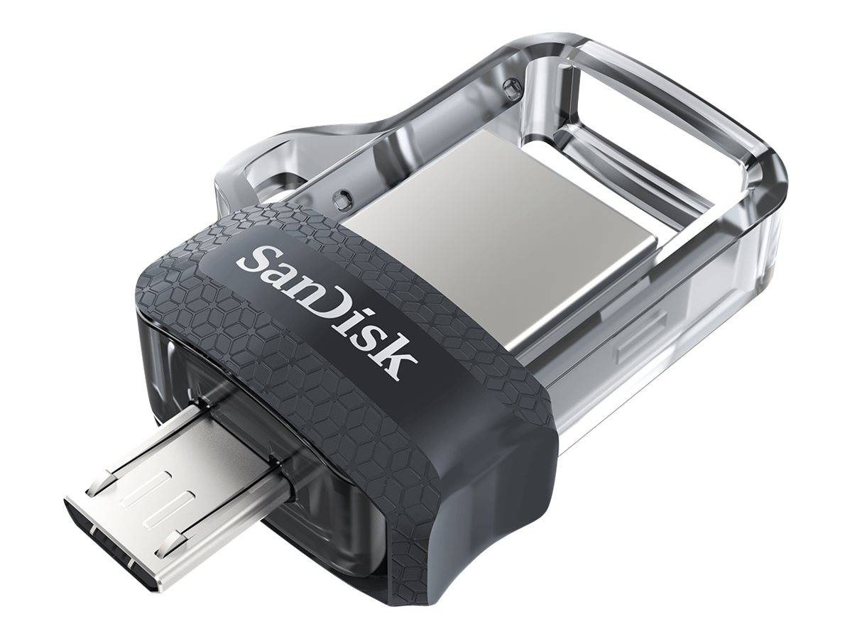 SanDisk Ultra® Dual Drive m3.0 USB-Zusatzspeicher Smartphone/Tablet 256 GB Micro USB (OTG), USB 3.2 Gen 1 (USB 3.0)