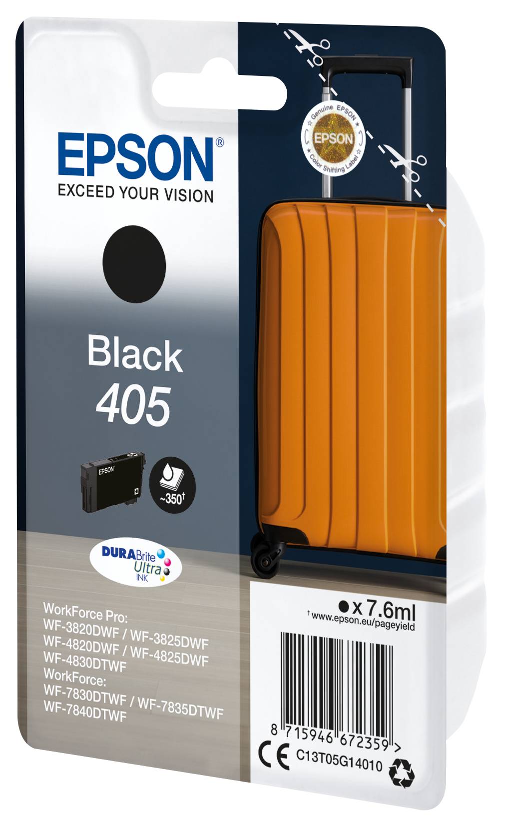 Epson Druckerpatrone T05G1, 405 Original Schwarz C13T05G14010