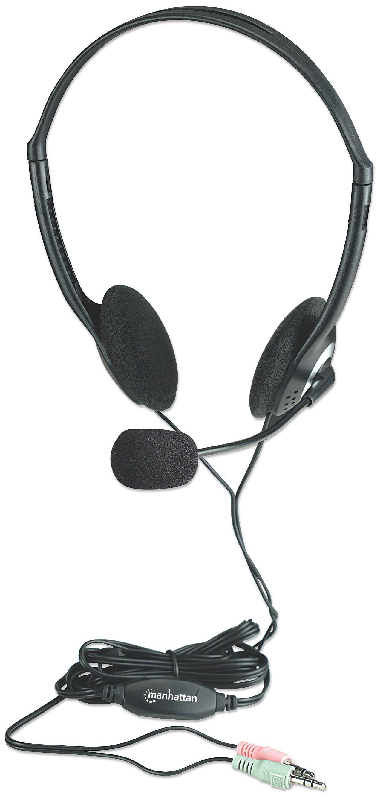 Manhattan Stereo On-Ear Headset (3.5mm) (Clearance Pricing)